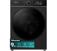 Hisense KitchenFit 3i Series WF3I9043BBFS2 9kg WiFi Connected Washing Machine with 1400 rpm - Black Black