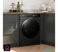 Hisense Kitchenfit 5I Series Wd5I1045Bbq, 10.5Kg / 6Kg Washer Dryer In Black