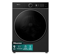 HISENSE KitchenFit 5i Series WF5I9043BBFS WiFi-enabled 9 kg 1400 Spin Washing Machine - Black, Black