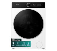 Hisense 5i KitchenFit Series WF5I9043BWFS 9kg WiFi Connected Washing Machine with 1400 rpm - White - A Rated, White