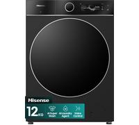 Hisense KitchenFit 7i Series WF7I1248BBR 12kg WiFi Connected Washing Machine with 1400 rpm - Black Black