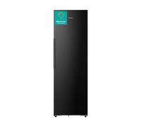 Hisense KitchenFit FT5K310GSFC 185x60cm Frost Free Black Steel Upright Freezer