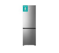 HISENSE KitchenFit RB3K330SAIC Smart 60/40 Fridge Freezer - Silver Inox, Silver/Grey