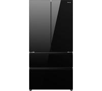 Hisense KitchenFit™ RF650P5SBE Wifi Connected Non-Plumbed Total No Frost Multi-door American Fridge Freezer - Silver Silver