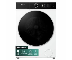 Hisense KitchenFit WF5I9043BWFS 9kg Washing Machine - White