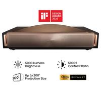 Hisense L9QTUK DLP Tri Laser 4K UHD HDR Ultra Short Throw Projector