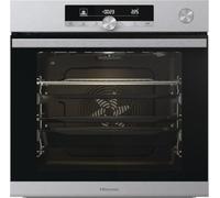 Hisense O643PX Multi-Function Electric Oven, Built-in, 77 Litre, 60 cm, Combined, Steam, Pizza Function 300°, Pyrolysis, Stainless Steel, Energy Class