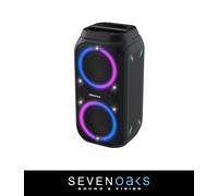 Hisense Party Rocket 160, 160W Max Audio Power, 12 Hrs long playtime,TWS Pair play,Karaoke Mode,5 Lighting effects,Vocal fader,IPX4 Waterproof, Bluetooth 5.0