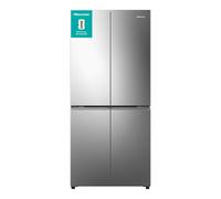 Hisense PureFlat 483L Four Door American Fridge Freezer - Stainless RQ5P470SAID