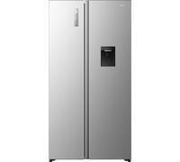 Hisense PureFlat American RS3P558NMID Total No Frost American Fridge Freezer - Silver Silver