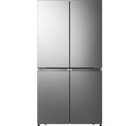 Hisense Pureflat Infinite American Fridge Freezer - Stainless Steel - E Rated