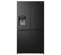 HISENSE RQ760N4SBFE American-Style Smart Fridge Freezer - Black, Stainless Steel