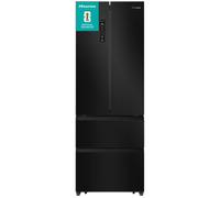 HISENSE PureFlat RF632N4AFC1 Smart Fridge Freezer - Black, Black