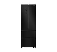 Hisense PureFlat Slim American Fridge Freezer - Black/Stainless Steel - C Rated