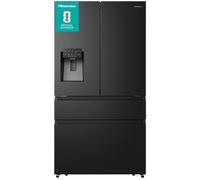HISENSE PureFlat RF728N4SBFE Smart Fridge Freezer - Black Stainless Steel, Stainless Steel