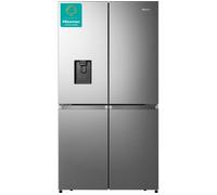 HISENSE PureFlat RQ758N4SWSE Smart Fridge Freezer - Stainless Steel, Stainless Steel