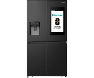 HISENSE PureFlat RQ760N4IFE Smart Fridge Freezer - Black Stainless Steel, Stainless Steel