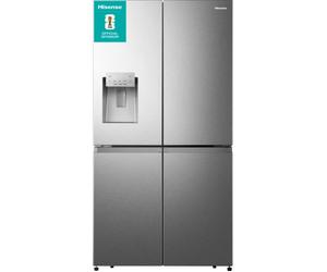 HISENSE PureFlat RQ760N4SASE American-Style Smart Fridge Freezer - Stainless Steel, Stainless Steel