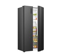 Hisense PureFlat RS3P558NEFD Total No Frost American Fridge Freezer - Black Stainless Steel
