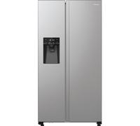Hisense PureFlat RS5P535NTCDUK Non-Plumbed Total No Frost American Fridge Freezer - Stainless Steel - D Rated, Stainless Steel