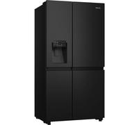 Hisense 632 Litre Side-By-Side American Fridge Freezer - Black RS818N4TFC [EEK: C]