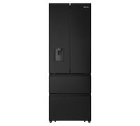 Hisense RF632N4WFE side-by-side refrigerator Freestanding 485 L E Black