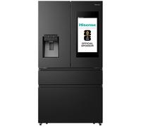 Hisense PureFlat Eclipse American Fridge Freezer - Black - E Rated