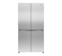Hisense PureFlex RQ5P640SSSD Wifi Connected Total No Frost American Fridge Freezer - Stainless Steel - D Rated, Stainless Steel