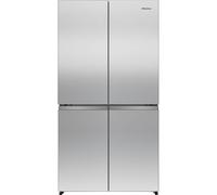 Hisense PureFlex RQ5P640SSSD Wifi Connected Total No Frost American Fridge Freezer - Stainless Steel - D Rated, Stainless Steel
