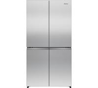 Hisense PureFlex RQ5P640SSSD Wifi Connected Total No Frost American Fridge Freezer - Stainless Steel - D Rated, Stainless Steel
