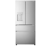 HISENSE PureFlex Slim RF512P5SSD American-Style Smart Fridge Freezer - Silver, Silver/Grey