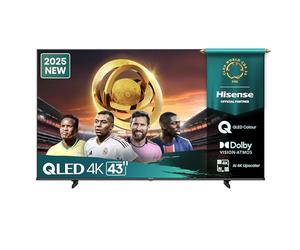 Hisense QLED 43 43E7Q 4K Ultra HD Smart TV VIDAA WiFi Dolby Vision HDMI 2.1