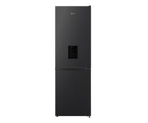 Hisense RB390N4WBE 186x60cm 60/40 304L No Frost Black Fridge Freezer