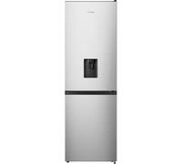 Hisense RB390N4WCE 186cm 60/40 Total No Frost Fridge Freezer - Stainless Steel - E Rated