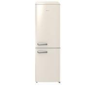 Hisense Rb390N6Ryduk_Cr 60:40 Retro Freestanding Frost Free Fridge Freezer - Cream