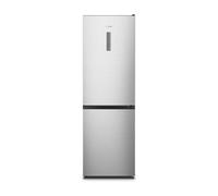 Hisense RB395N4BCE 186x60cm 60/40 304L No Frost Stainless Steel Inox Fridge Freezer