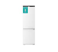 Hisense RB3B250SAWE1 177cm High 70/30 Integrated Frost Free Fridge Freezer with Sliding Door Fixing Kit - White - E Rated, White