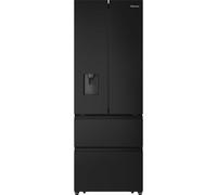 Hisense RF632N4WFE side-by-side refrigerator Freestanding 485 L E Black