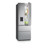 Hisense RF632N4WIE side-by-side refrigerator Freestanding 485 L E Grey, Stainless steel