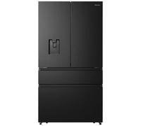 Hisense RF749N4SWFE PureFlat 91cm Frost Free American Fridge Freezer Black [EEK: E]