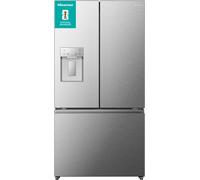 Hisense RF815N4SESE 627L American Fridge Freezer, Stainless Steel, Triple Zone Cooling, Total No Frost Plumbed Water & Ice Dispenser E