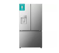 Hisense RF815N4SESE Total No Frost Plumbed American Fridge Freezer - Silver