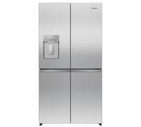 Hisense RQ5P640SYSD PureFlex Four Door Fridge Freezer Ice & Water Non Plumbed - STAINLESS STEEL