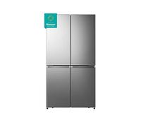 Hisense Rq758N4Sase Pureflat 90Cm Cross Door, American Fridge Freezer - Stainless Steel Ilver