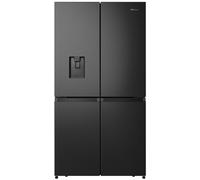 Hisense RQ758N4SWF1 PureFlat American Fridge Freezer-Black
