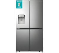 Hisense RQ760N4SASE side-by-side refrigerator Freestanding 584 L E Stainless steel