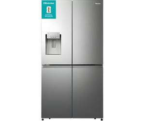 Hisense Rq760N4Sase - Stainless Steel American Fridge Freezer - 584L Total Capacity - E Energy Rating