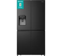 HISENSE RQ760N4SBFE American-Style Smart Fridge Freezer - Black, Stainless Steel
