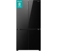 Hisense RQ768N4GBE side-by-side refrigerator Freestanding 591 L E Black