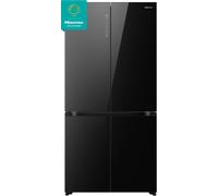 Hisense RQ768N4GBE side-by-side refrigerator Freestanding 591 L E Black